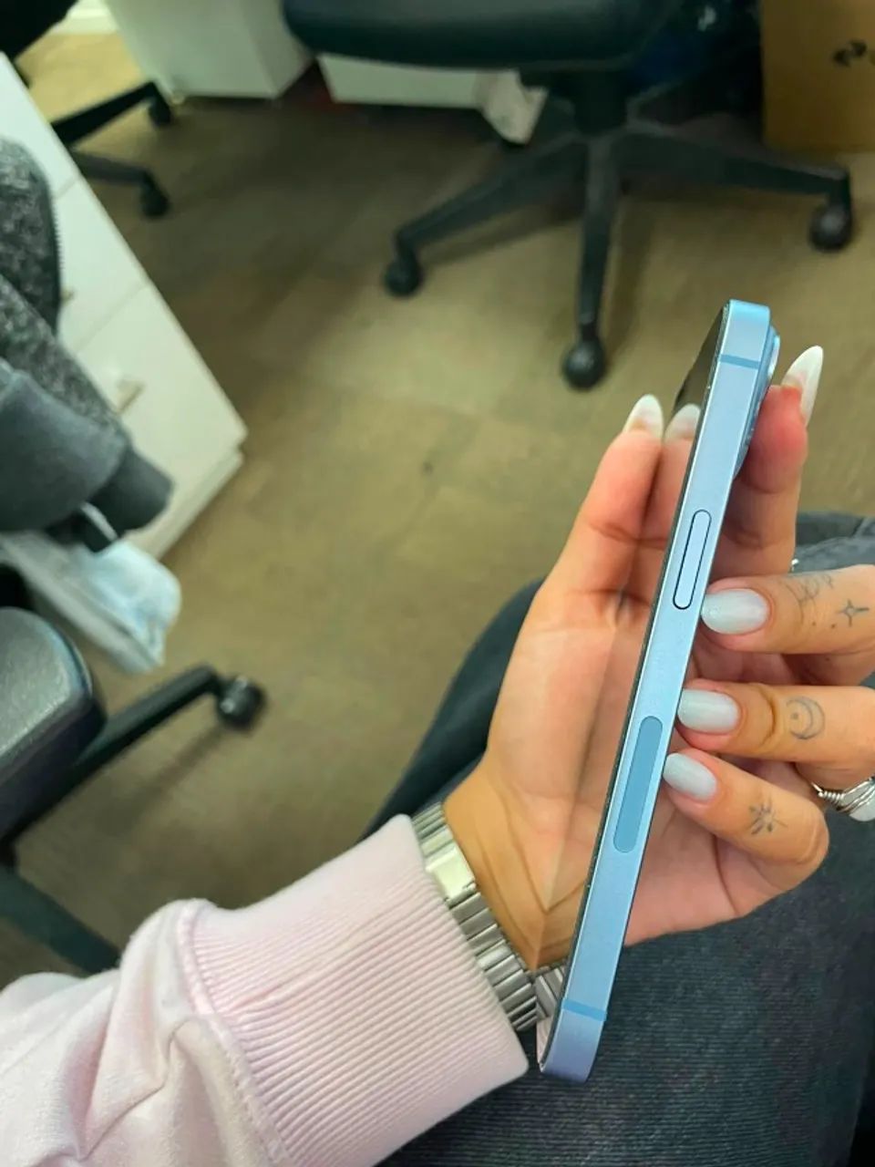 iphone 14 128GB azul seminovo - Foto 2