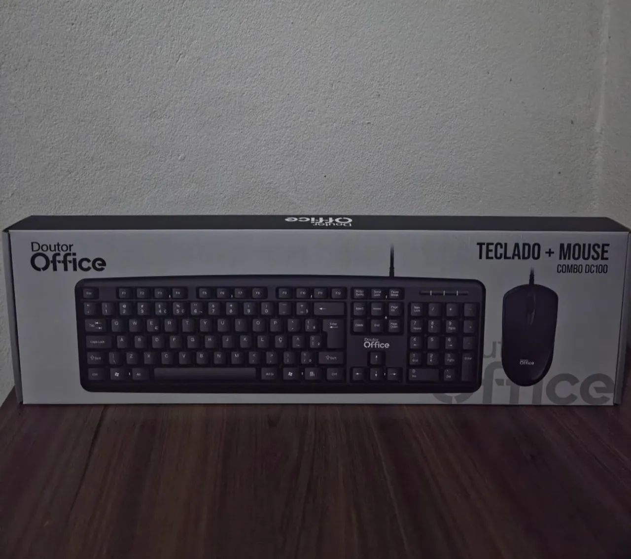 COMBO TECLADO E MOUSE OFFICE - Foto 4