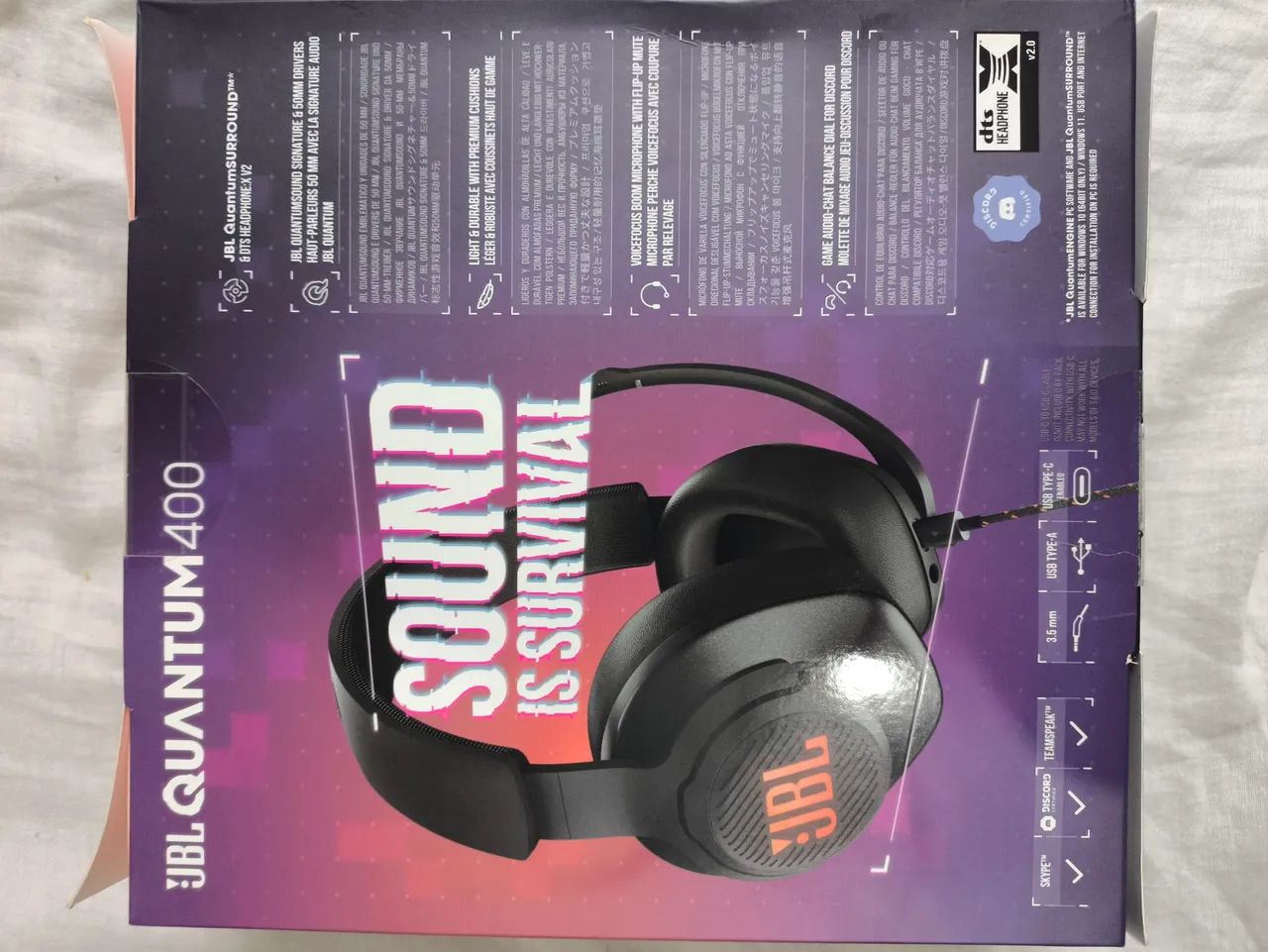 Fone Headset JBL Quantum 400 - Foto 2