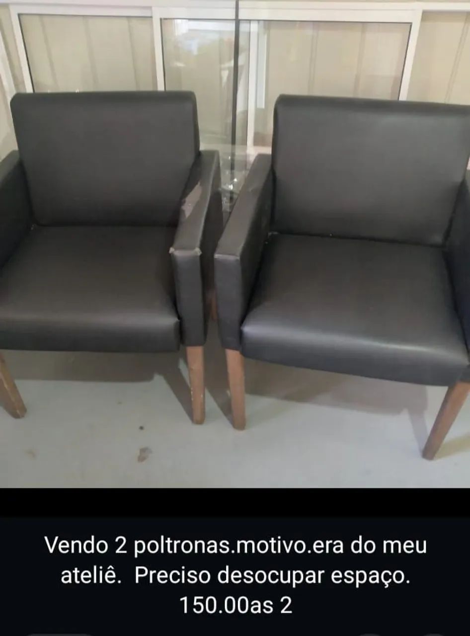 Vendo 2 poltronas
