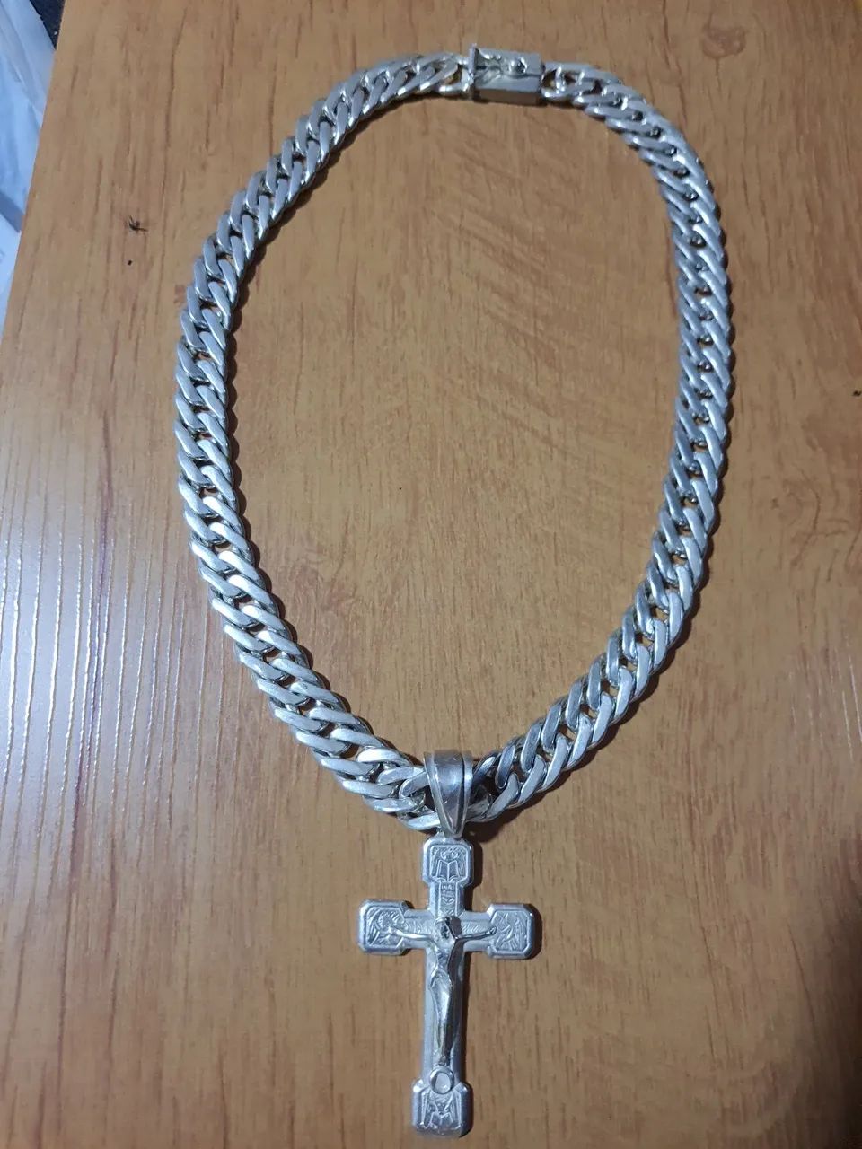 CORDÃO DE PRATA 925 COM PINGENTE 