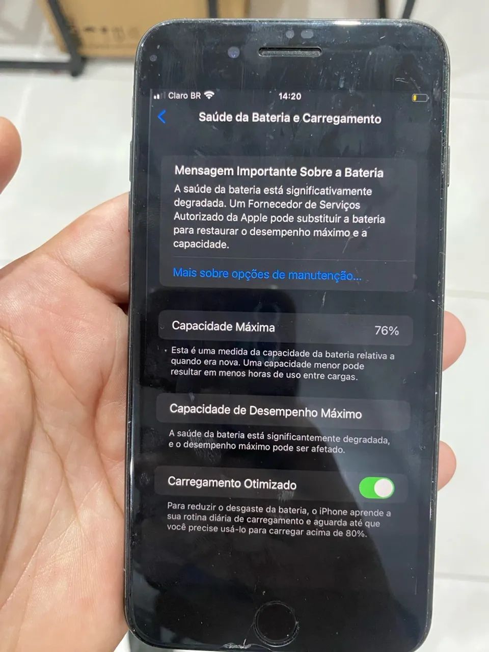 iPhone 8 Plus 128gb Preto  - Foto 2