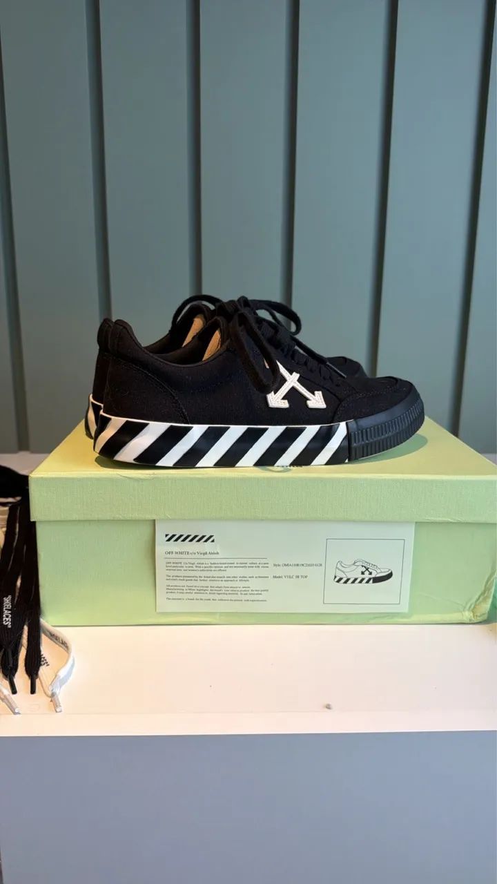 Off-White Vulcanized Low Canvas - Foto 4