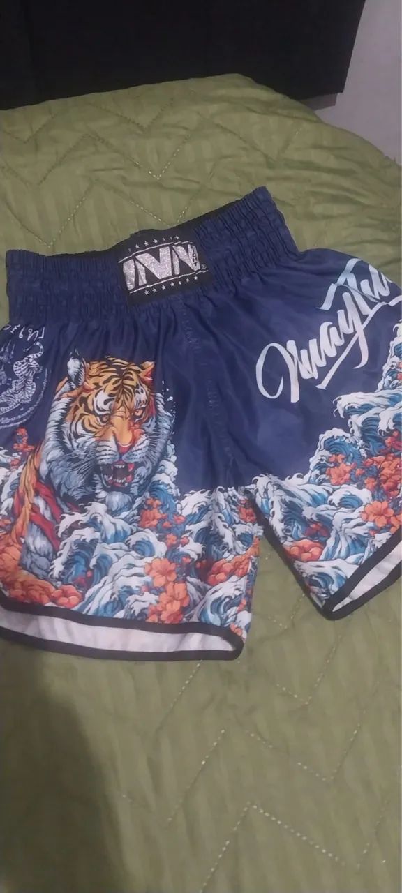Shorts Muay Thai - Tamanho M - Foto 3