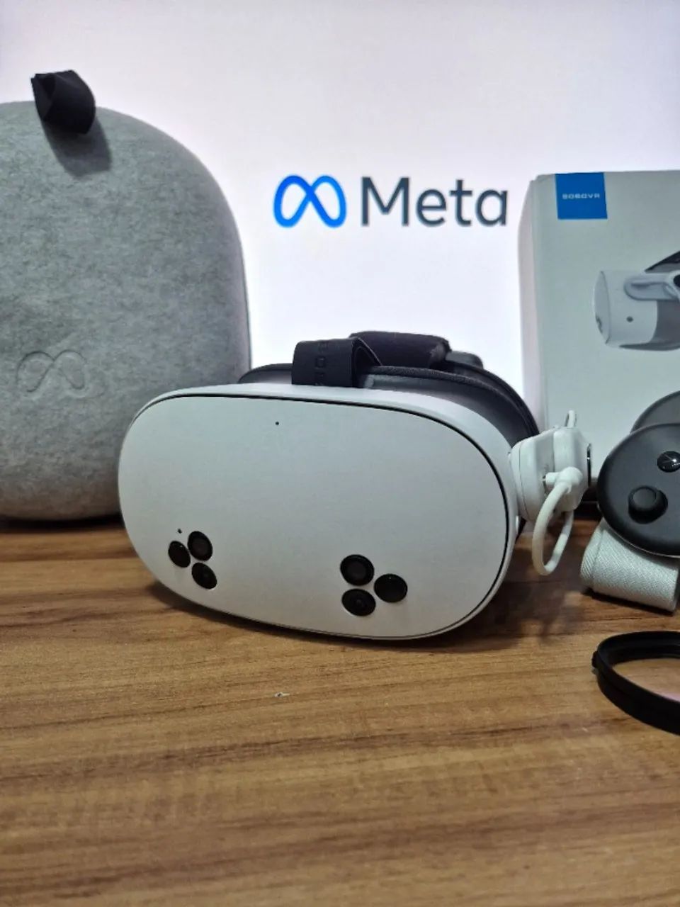 Meta quest 3s 256G6, BOBOVR E3 PRO, cabo link 5m, COMPLETO