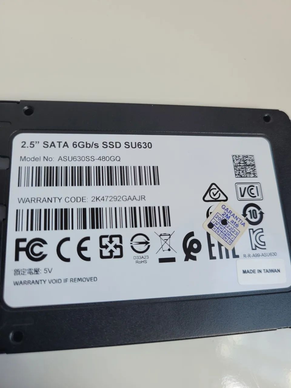 SSD 480GB SAÚDE 100% - QUASE METADE DO PREÇO! - Foto 3