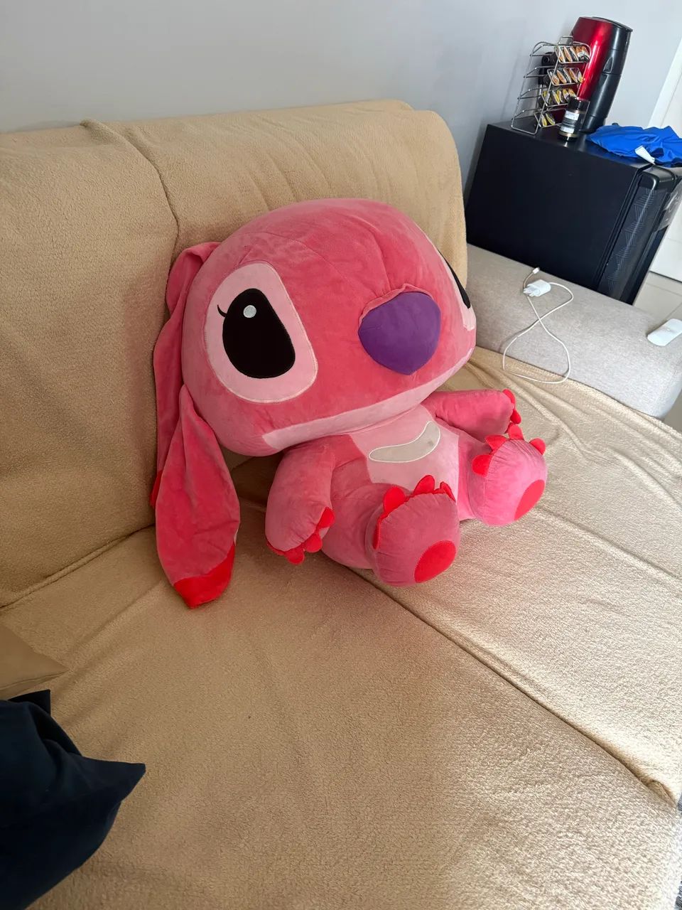 Urso Stitch rosa ( Angel ) - Foto 2