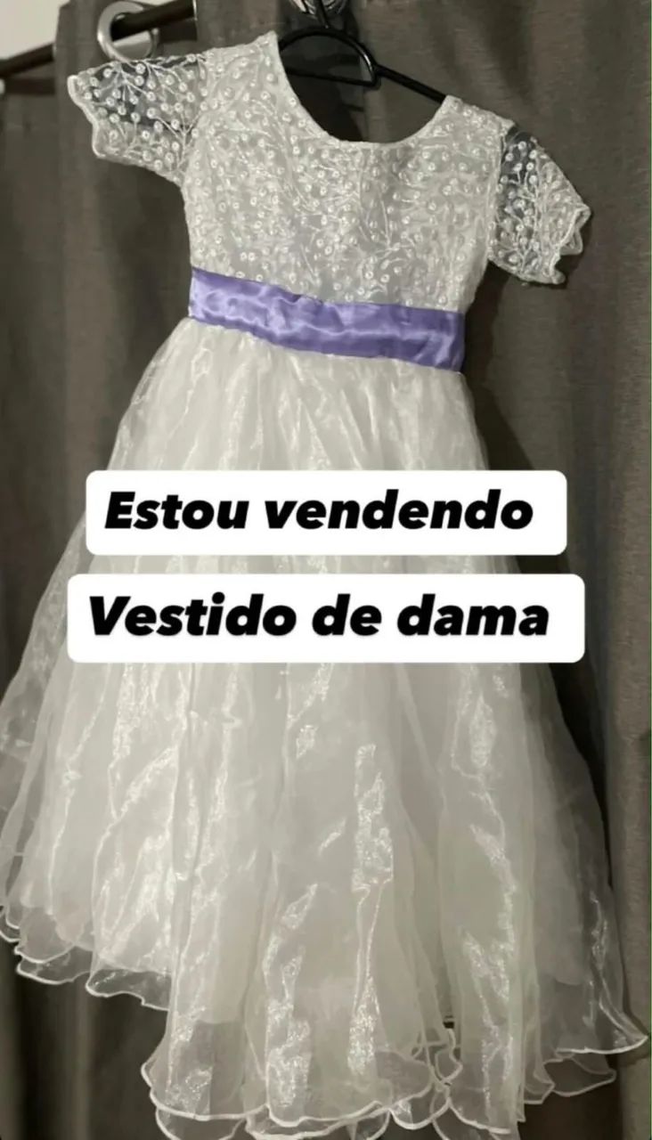 Vestido de dama 