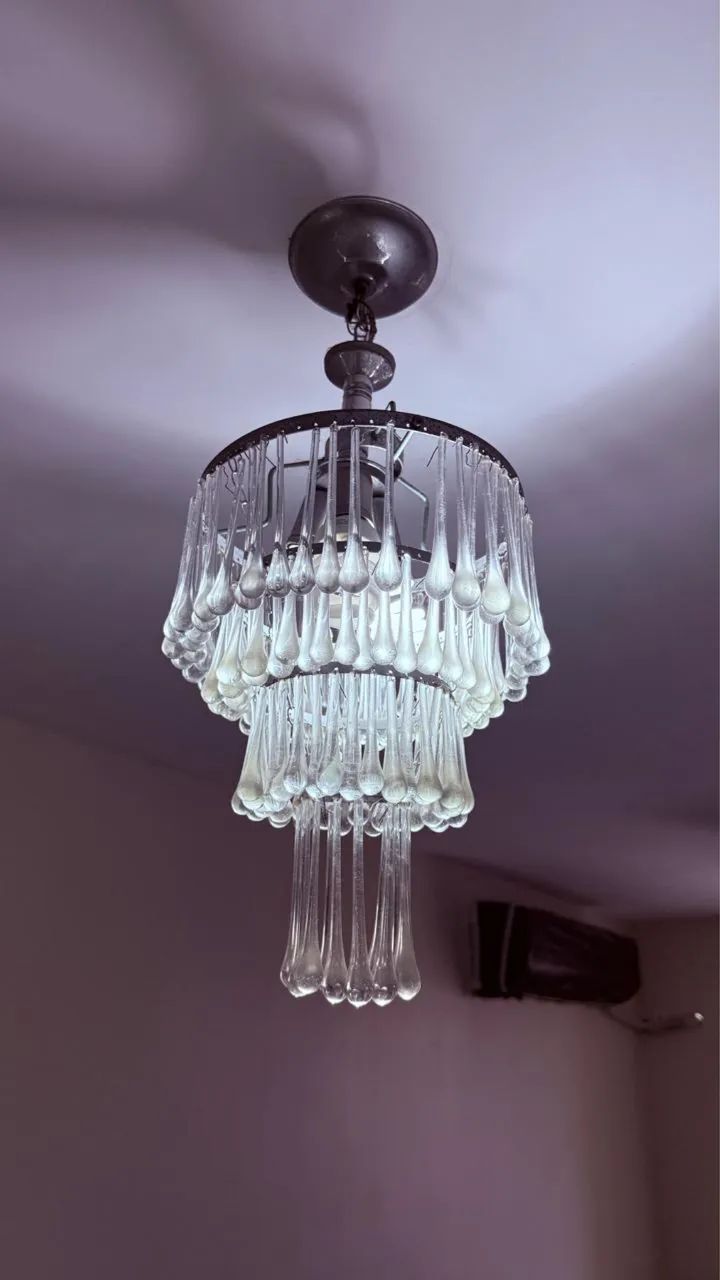 Lustre de vidro  - Foto 2