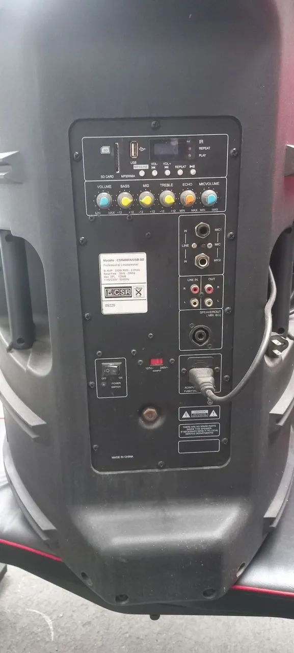 Caixa ativa CSR 4000A 15" - Foto 2