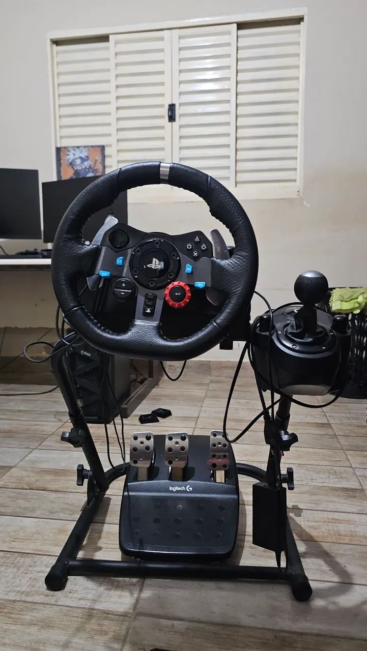 Logitech G29 + Câmbio  + Suporte