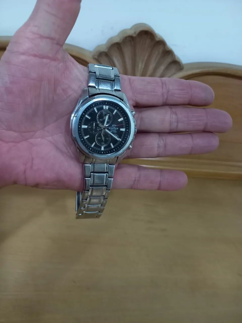 Relógio Casio Edifice EF556 ORIGINAL \ Bom estado \ BARATO! - Foto 4