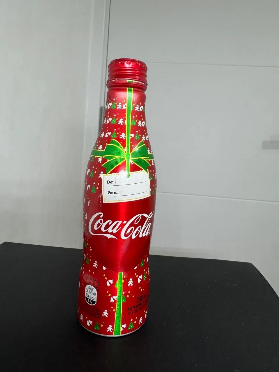 Lote com 3 garrafas de alumínio colecionáveis coca-cola - Foto 4