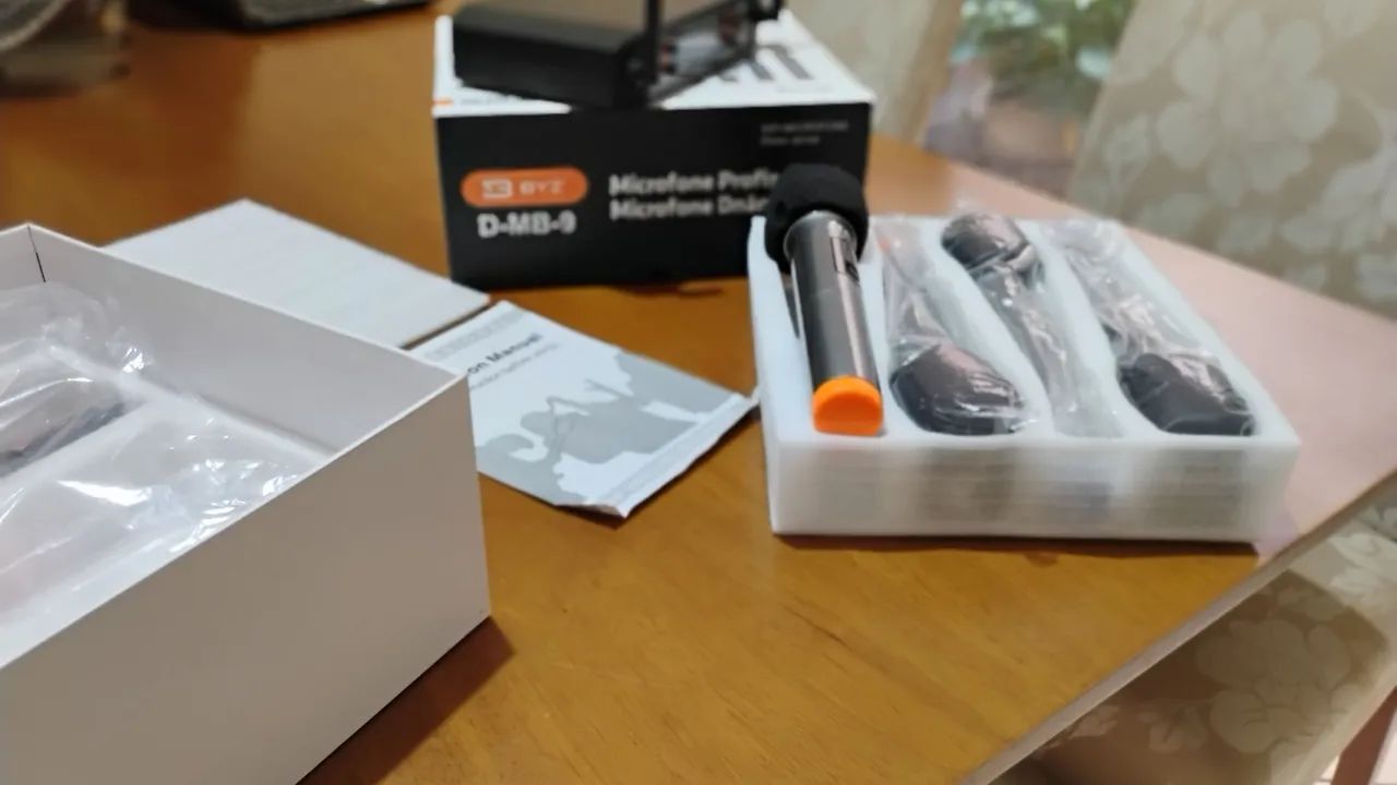 Microfones sem fio BYZ - Foto 4