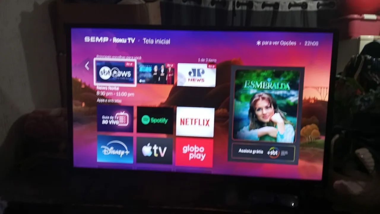 Tv smart 32 acompanha controle  - Foto 2
