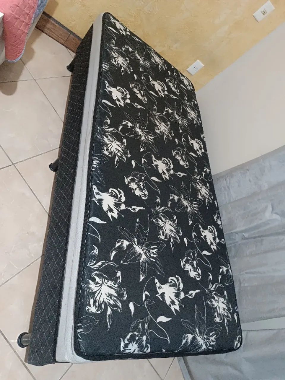CAMA BOX SOLTEIRO + COLCHÃO GAZIN  - Foto 2