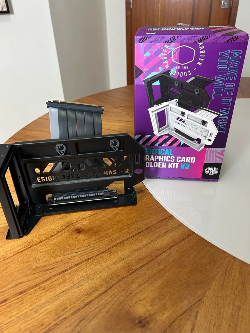 Suporte placa de vídeo vertical cooler master