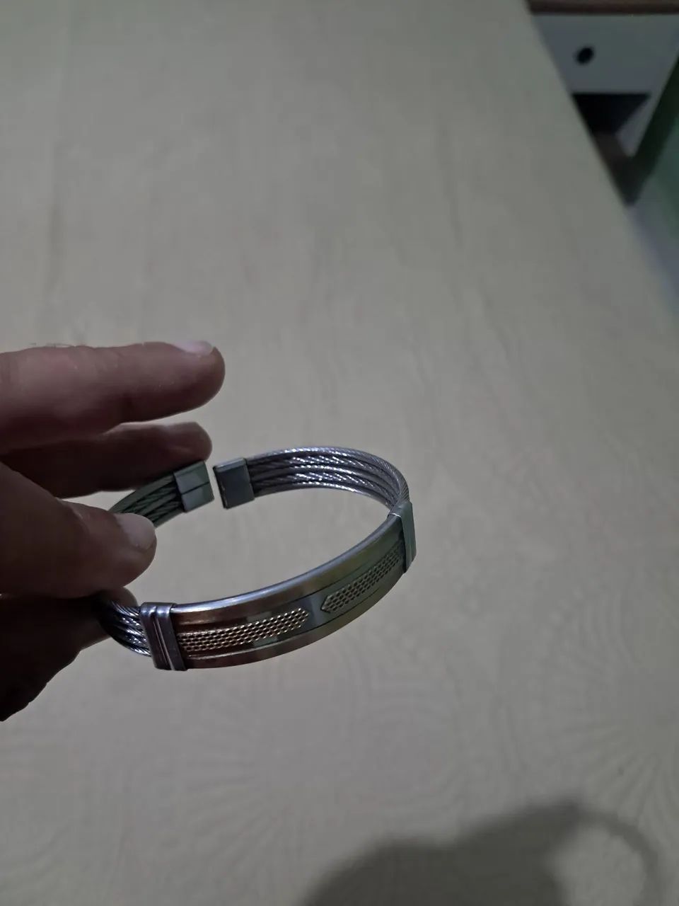 Bracelete Aço e Ouro 18k  - Foto 2