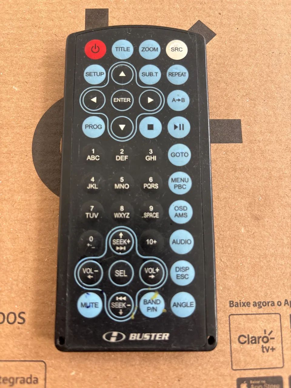 Controle de som Buster 