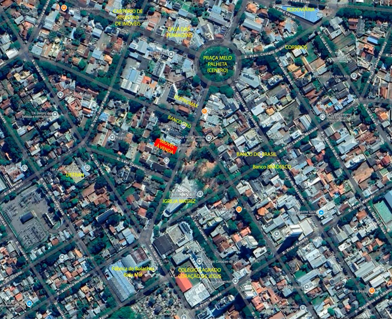 TERRENO COMERCIAL A VENDA NO CENTRO DE NOVA ESPERANÇA-PR - Foto 2
