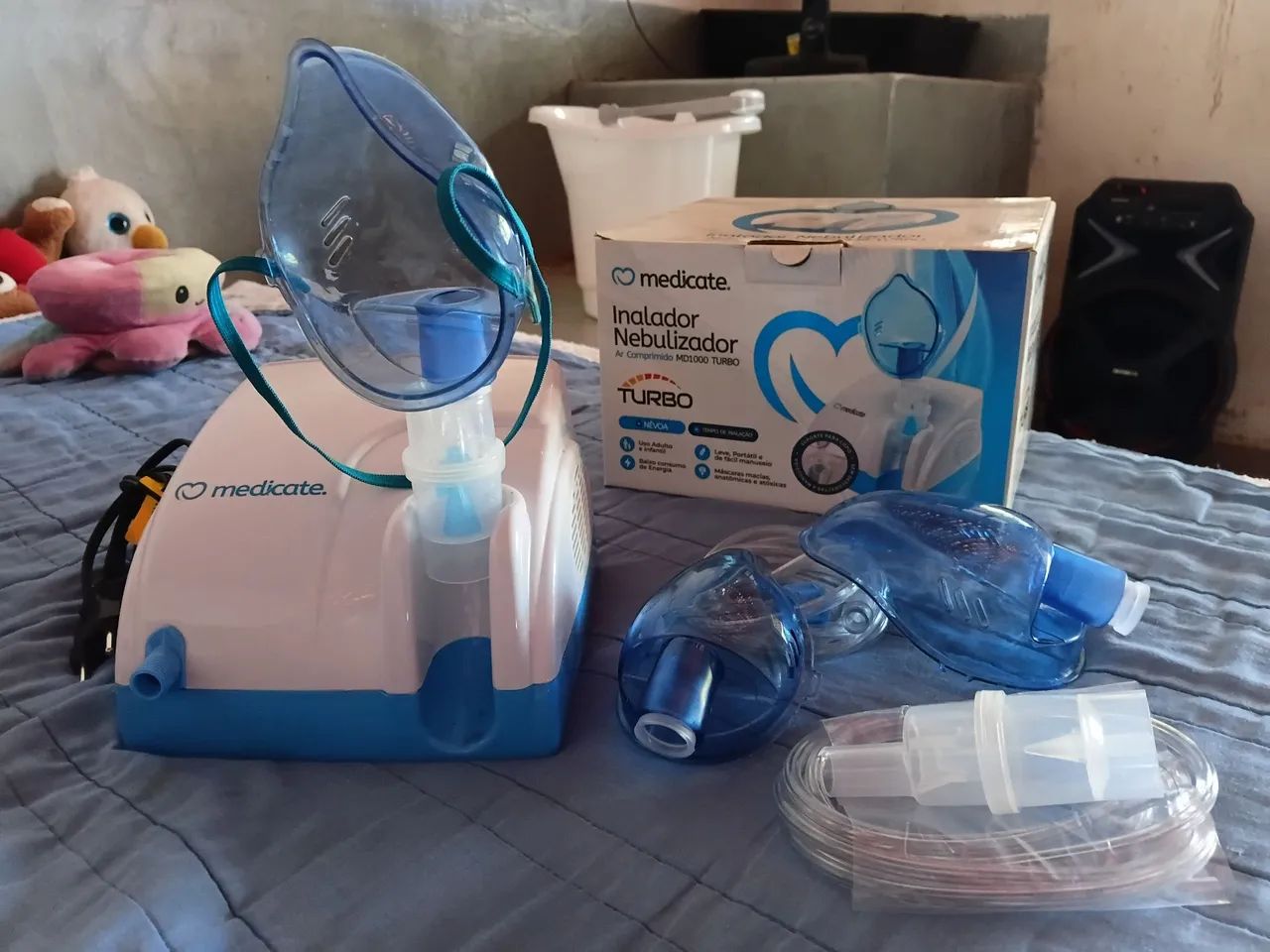 Inalador Nebulizador Medicate Turbo