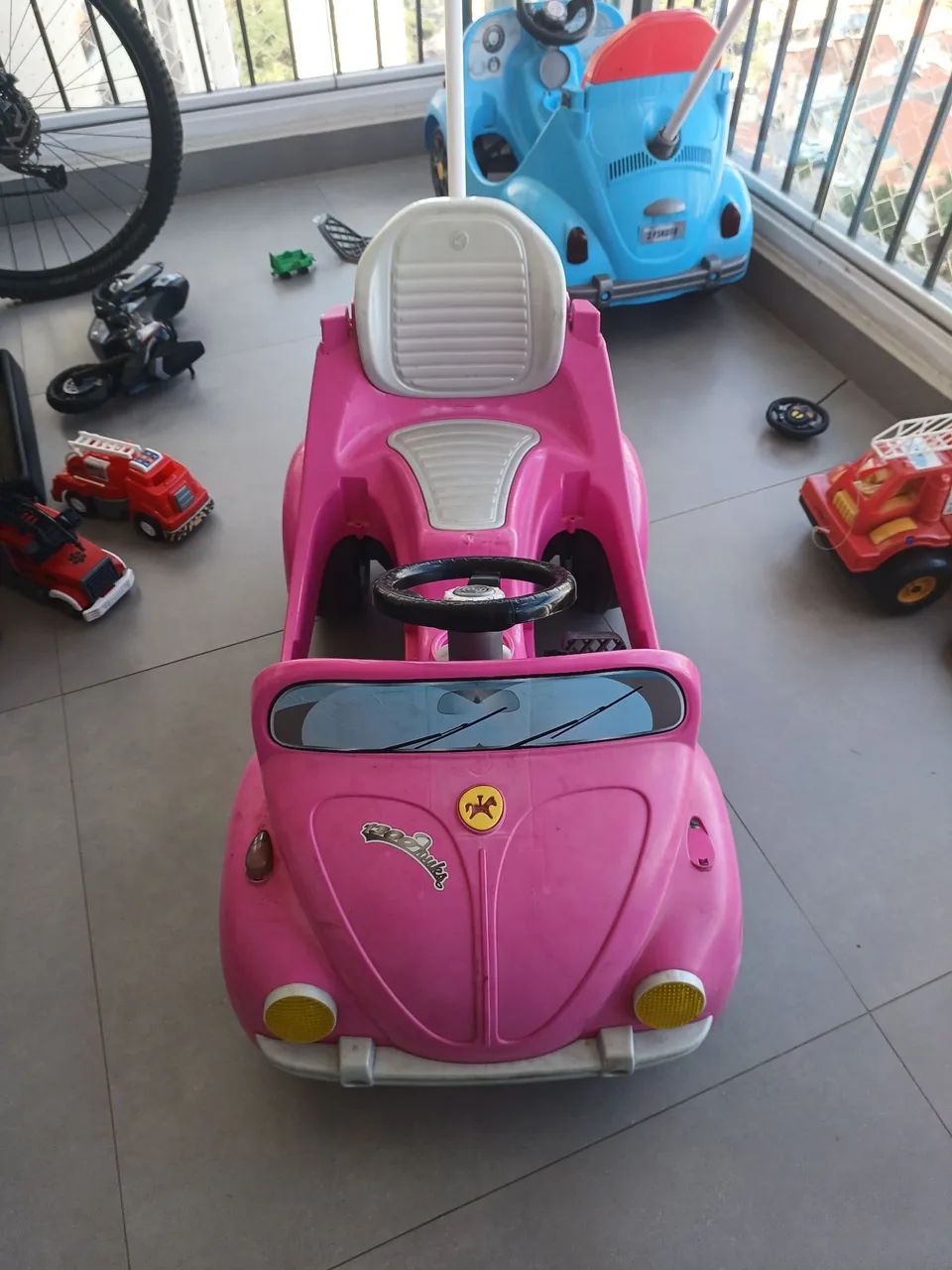 Carrinho bebe Fusca 