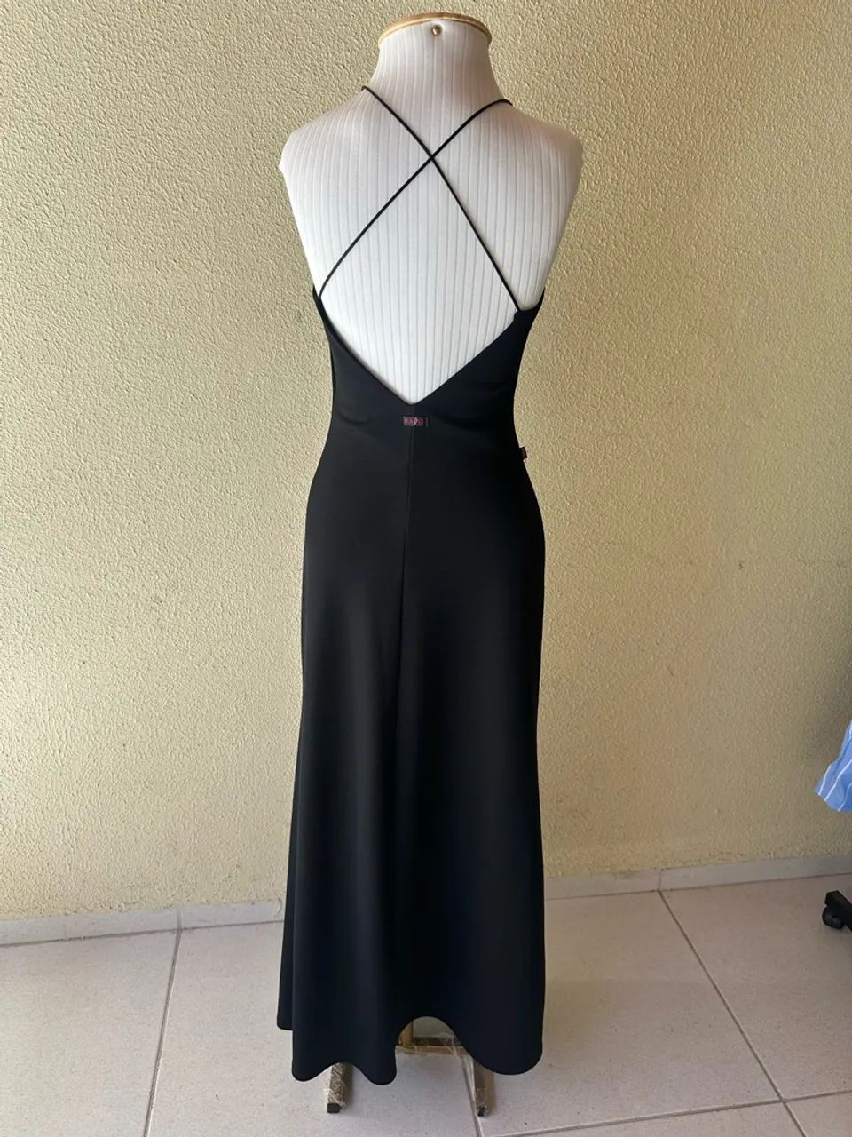 Vestido preto longo - Foto 2