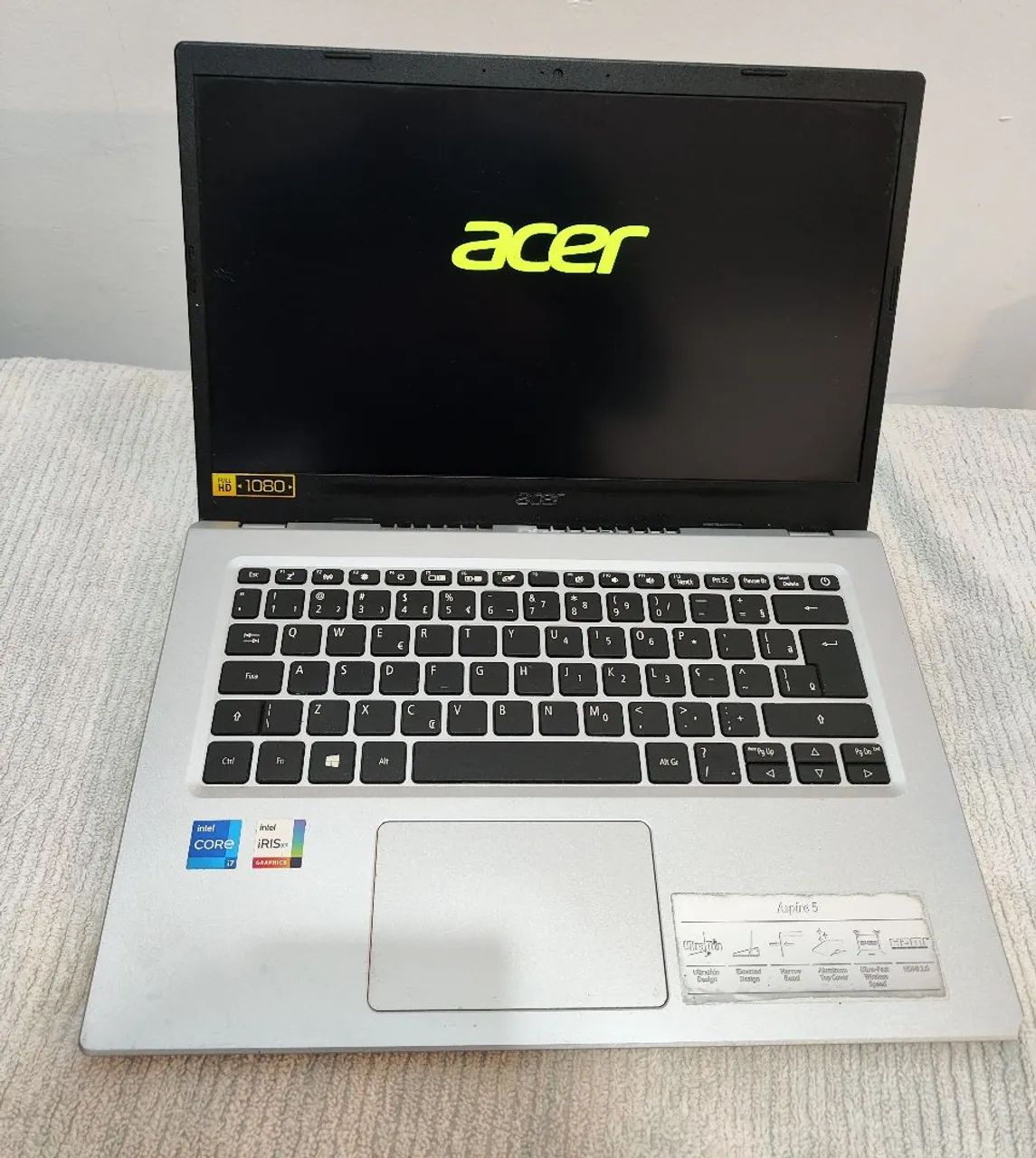 Notebook Acer aspire 5  processador i7 11°  - Foto 2