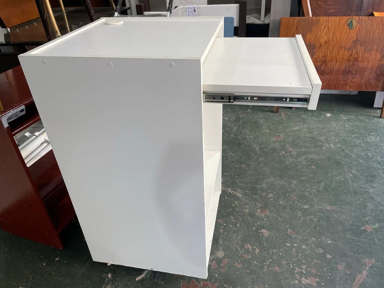Balcão/Caixa de Atendimento com Gaveta para Teclado  - Foto 4