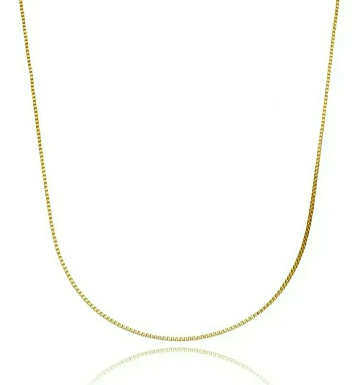 Corrente Banhada A Ouro 18K 60cm  - Foto 3