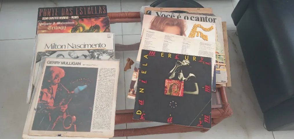 Encartes e capas de vinis soltos