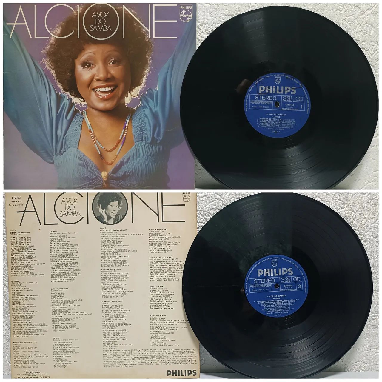 Alcione A voz do samba lp  - Foto 3