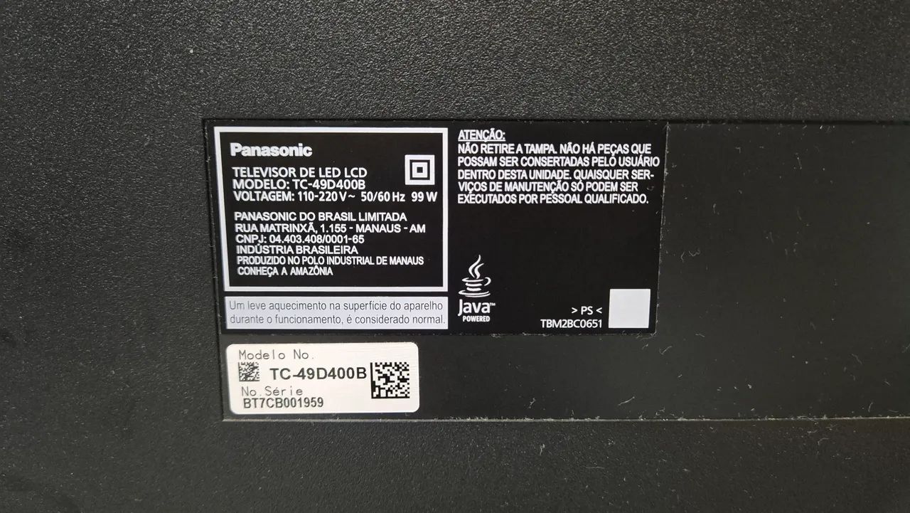 TV Panasonic Led 49 polegadas  - Foto 5