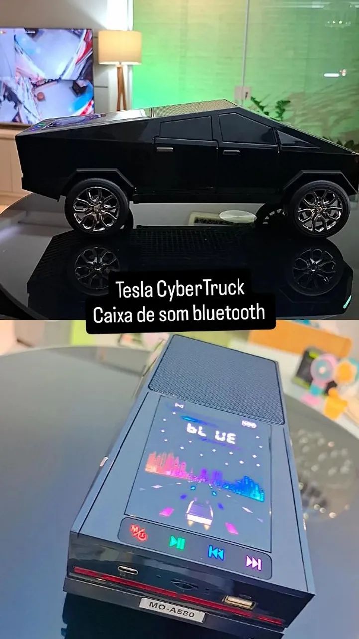 Tesla CyberTruck Bluetooth speaker, stunning appearance, excellent sound quality