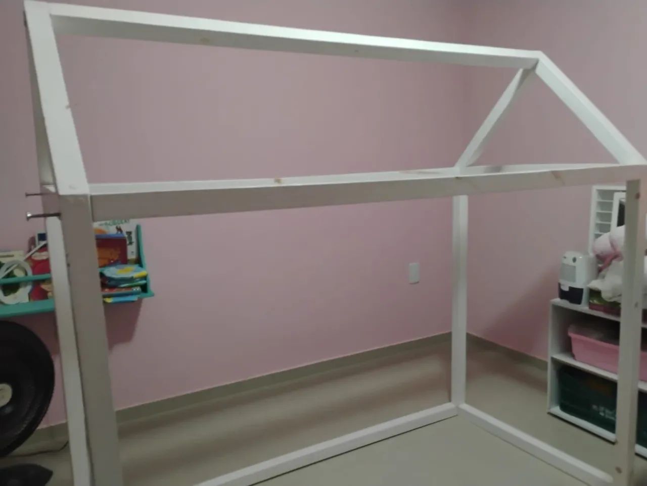 Cama infantil montessoriana com colchão e lençol impermeável  - Foto 3