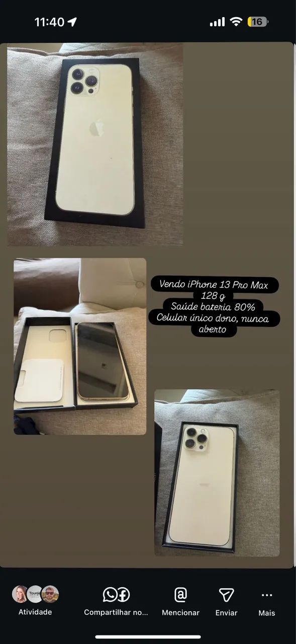 Vendo iPhone pro max - Foto 2