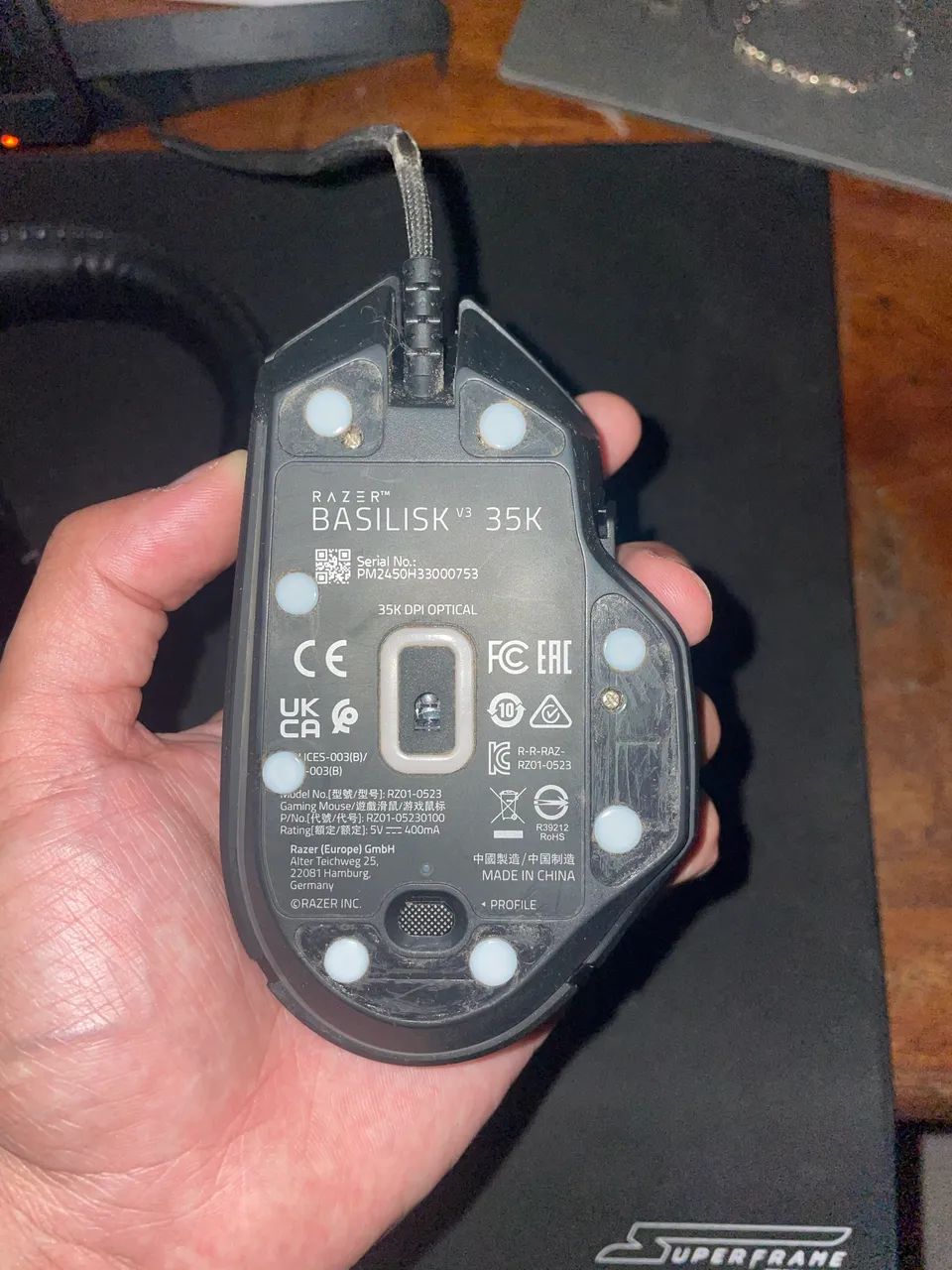 Mouse Razer Basilisk V3 35K - Foto 4