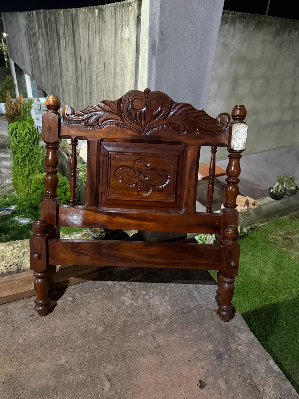 Cama de madeira solteiro - Foto 3