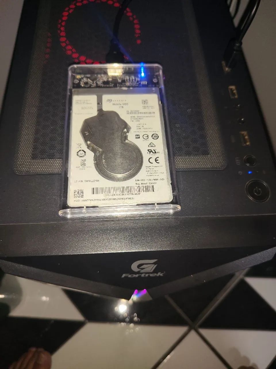 HDD 1TB Seagate com case 3.0 - Foto 4