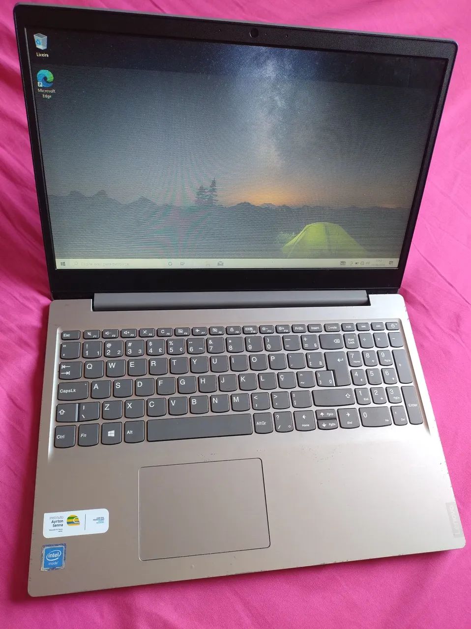 Notebook Lenovo tela vazada - Foto 4