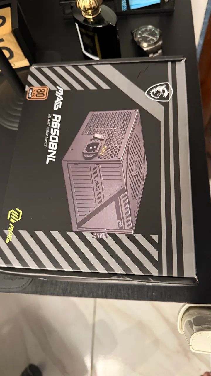 Fonte Gamer MSI MAG A650BNL - Lacrada 