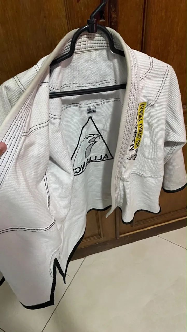 KIMONO INFANTIL ALLIANCE JIU-JITSU BRANCO - Foto 2