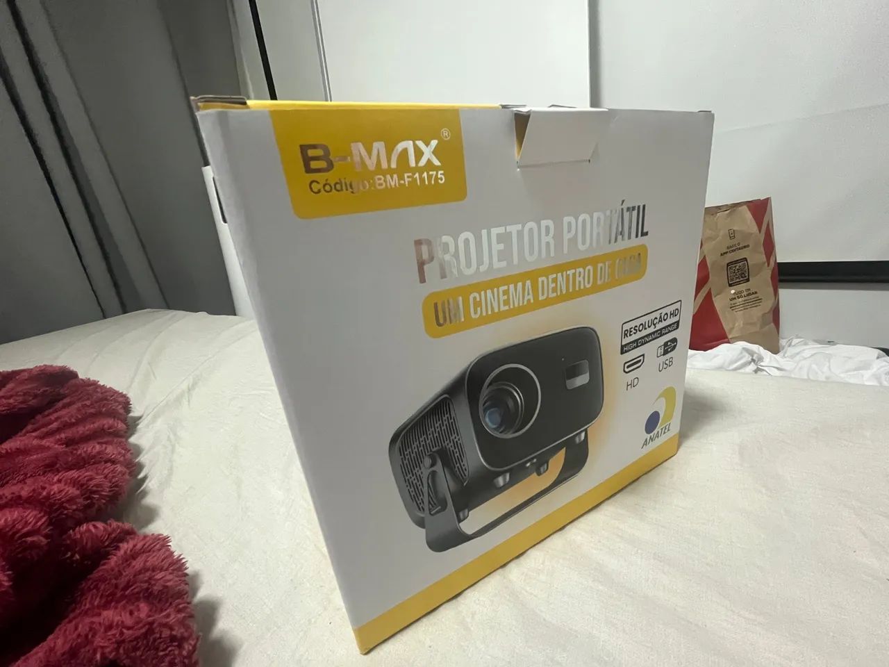 Projetor + Tela 150 Polegadas!  - Foto 5