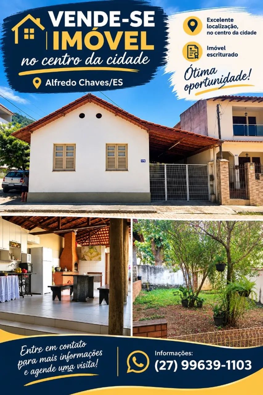 Casa no centro de Alfredo Chaves