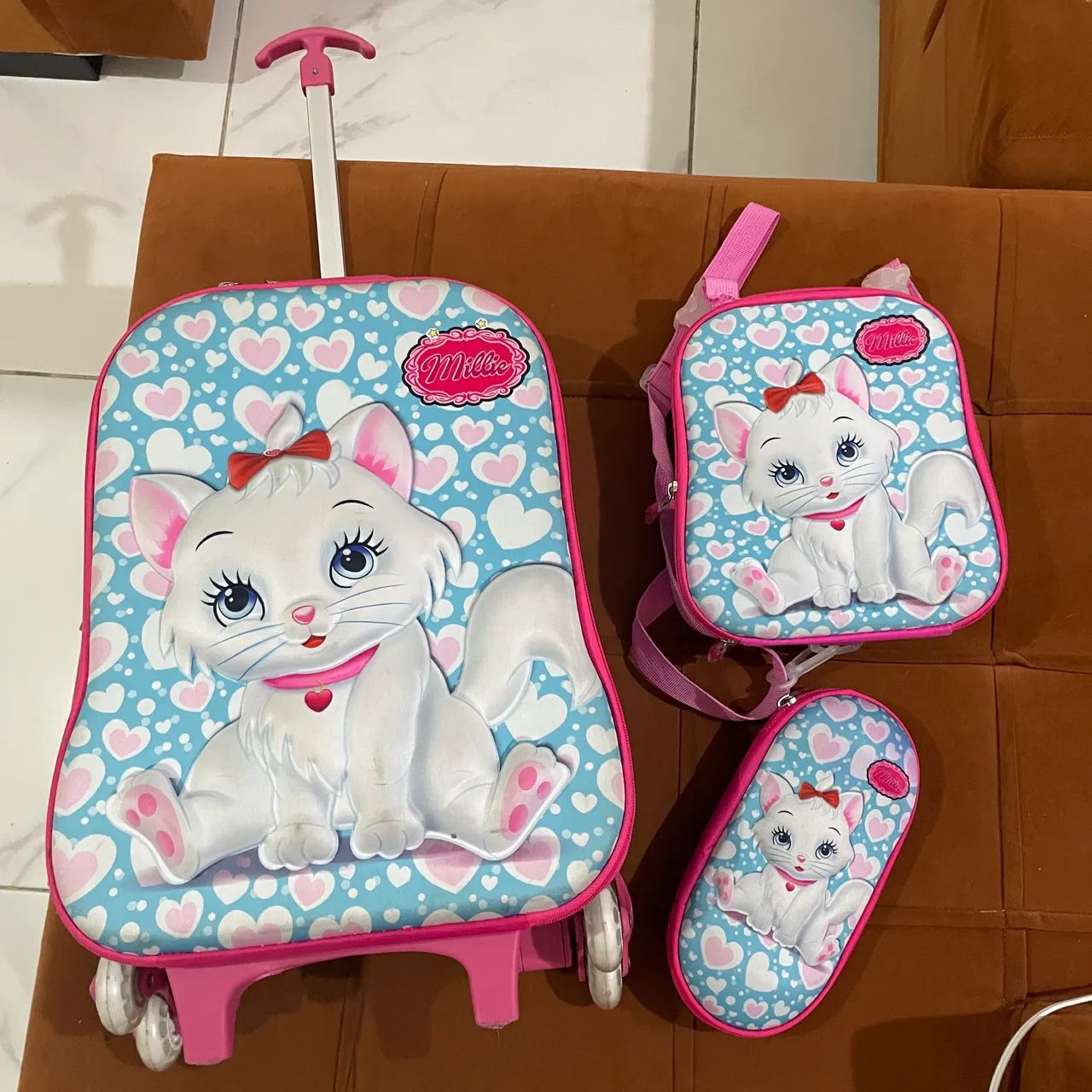 Mochila escolar kit 