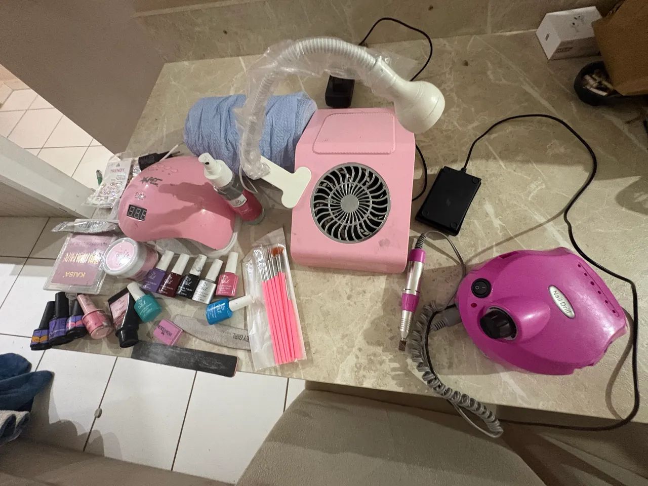 Kit unha em gel