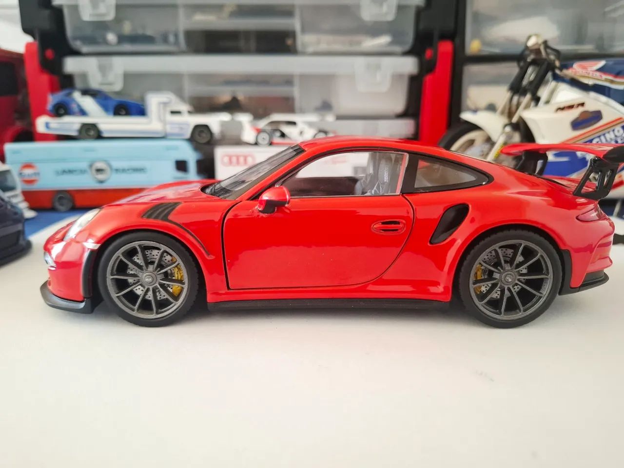 Miniatura Porsche GT3 RS-1:24! Magnífica!!! - Foto 5