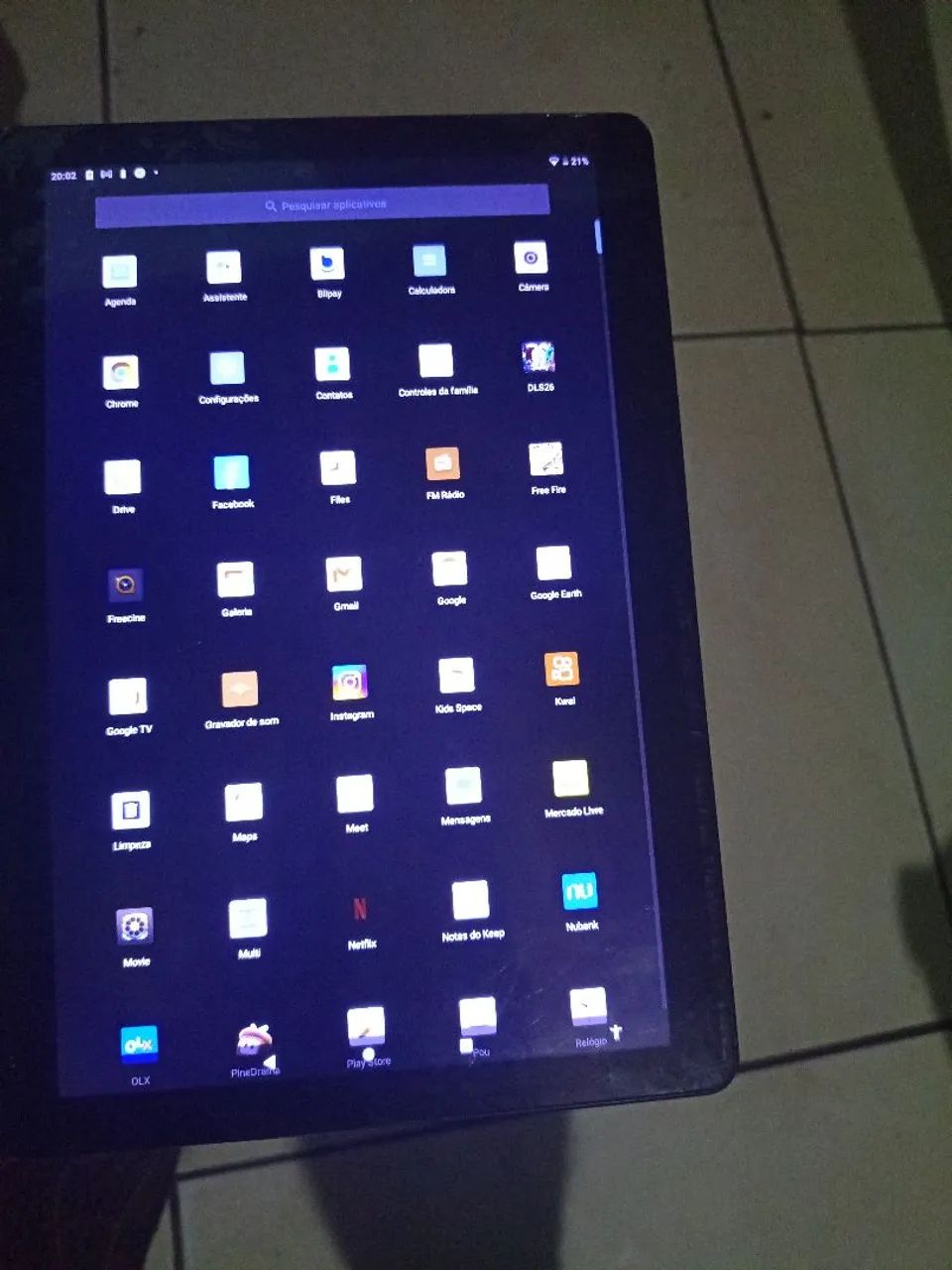 Tablet grande multilaser