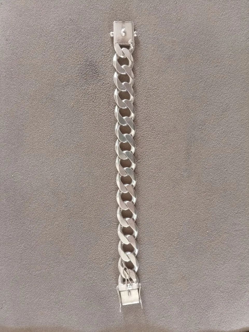 Pulseira de prata 16mm