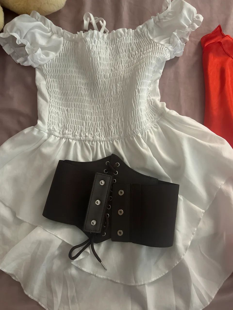 Kit roupa piratas do Caribe feminino - Foto 4